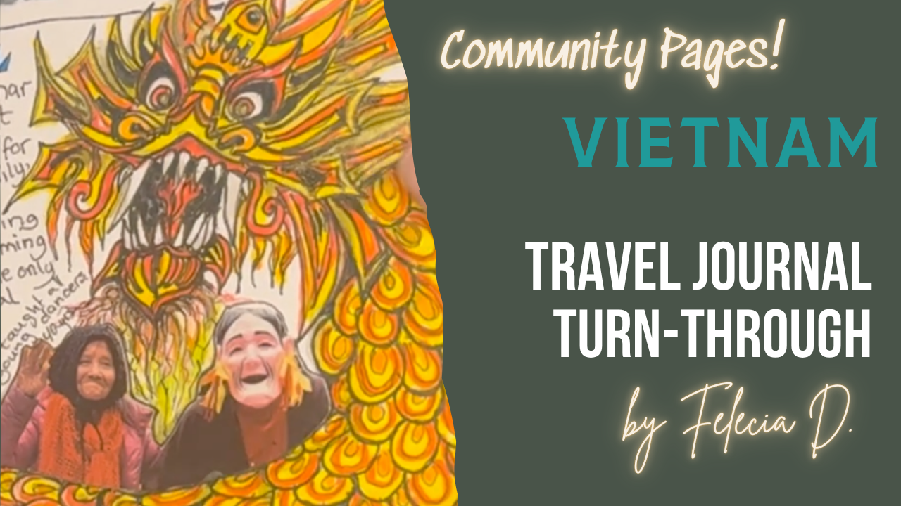 Felecia's Travel Journal Turn-Through